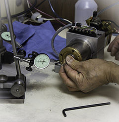 Excellon spindle re-assembly